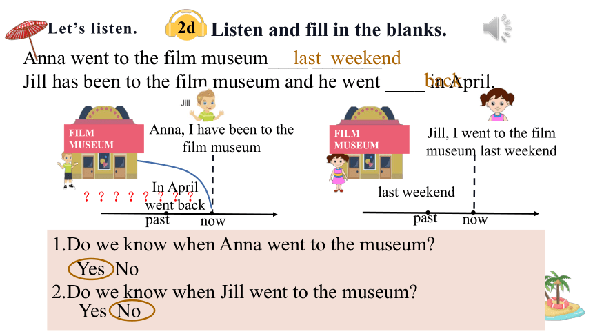 Section A 4a-4c 课件 Unit 9  Have you ever been to a museum （新目标八下）