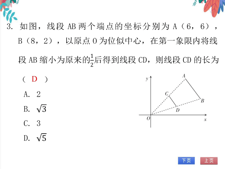 【北师大版】数学九年级（上）4.8.1 位似 习题课件