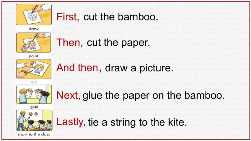 Unit3 Let's make a kite Lesson 2  PartC&D 课件(共18张PPT)