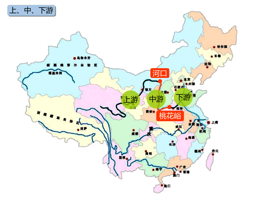 中图版（北京）七年级地理上册3.3 黄河的源流概况及水文特征  课件(共23张PPT)
