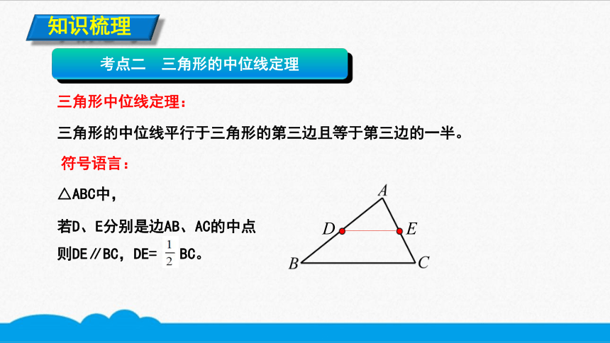 初数八上 知识点精讲 三角形的中位线（共8张PPT）