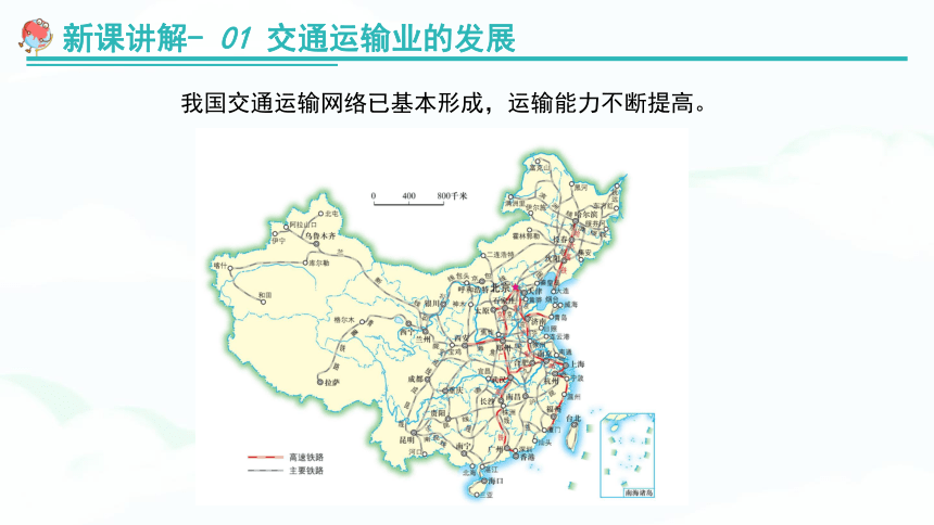  【推荐】湘教版八上地理《4.3交通运输业》 教学课件（共25张PPT）