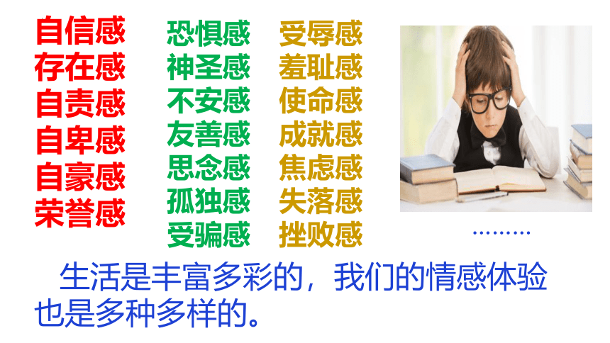 5.1 我们的情感世界 课件(共24张PPT)-2023-2024学年统编版道德与法治七年级下册