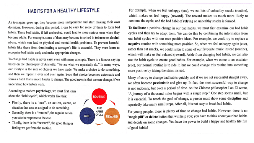 人教版（2019）选择性必修第三册Unit 2 Healthy Lifestyle Reading and Thinking 公开课课件(共27张PPT)