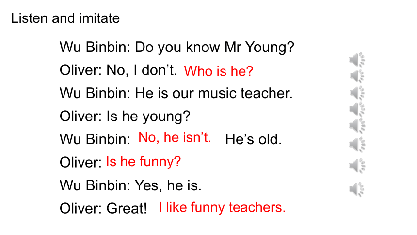 Unit1 What's he like？ part B Let’s learn 课件 (共13张PPT)