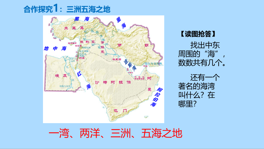 人教版地理七年级下册8.1中东课件(共35张PPT)