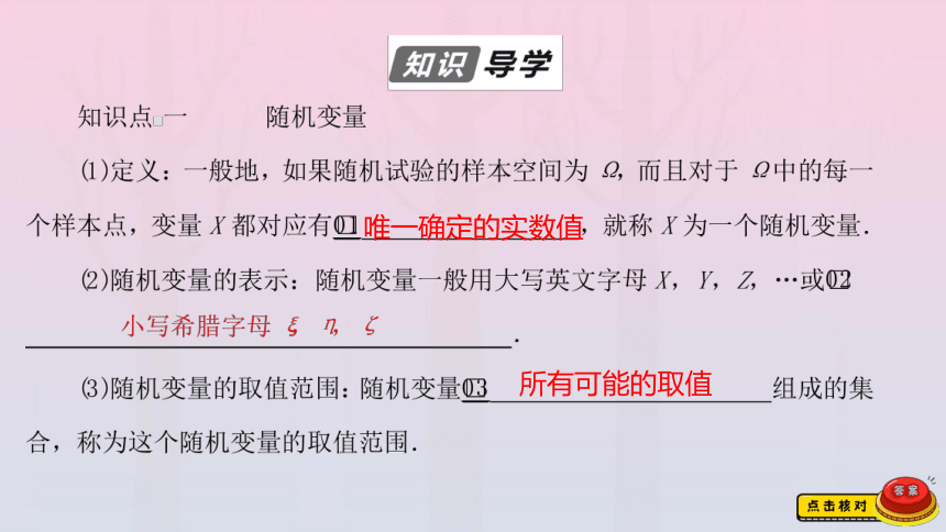 新教材高中数学第4章概率与统计4.2.1随机变量及其与事件的联系 课件（共61张PPT）