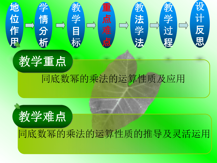 冀教版数学七年级下册 8.1 同底数幂的乘法课件(共30张PPT)