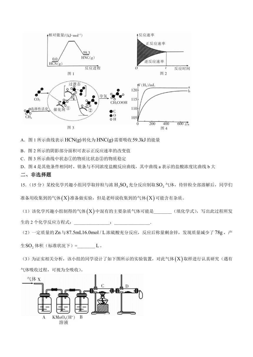 湖南省郴州市2022-2023学年高一下学期期末考试（选择考）化学试题（含答案）