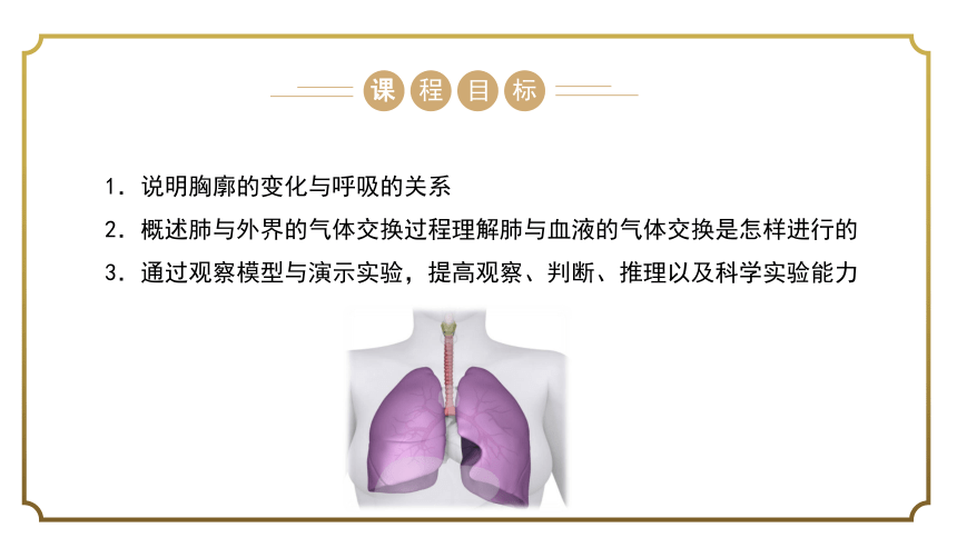 2022-2023年人教版生物学4.3.2发生在肺内的气体交换课件(共23张PPT)+视频素材