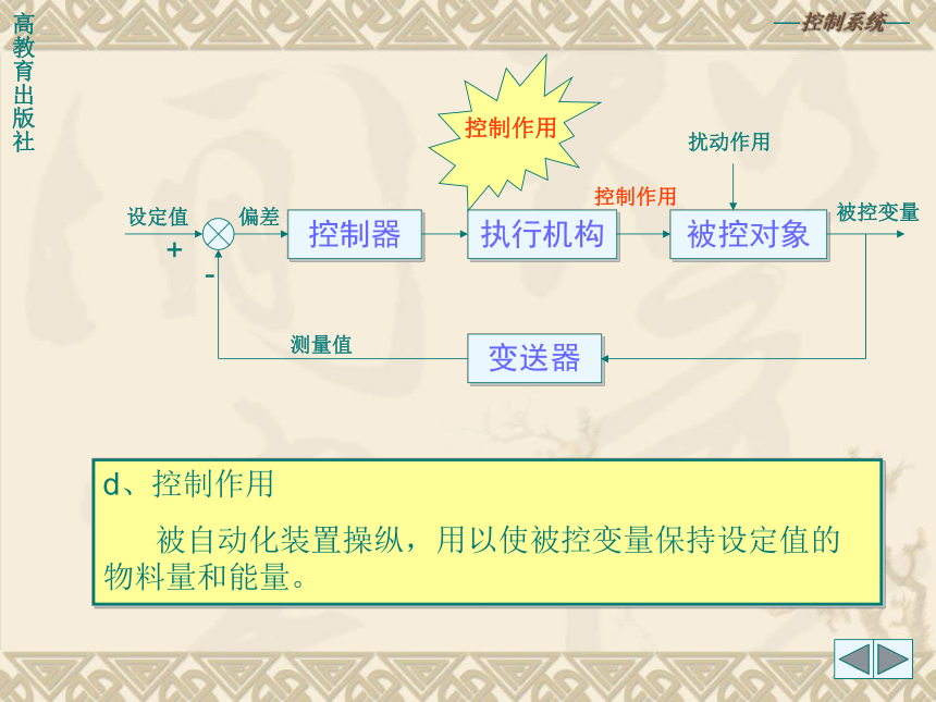 化工仪表及自动化 3  过程控制系统概述 同步课件(共98张PPT)（高教版）