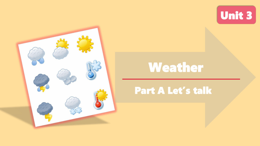 Unit 3 Weather A Let’s talk课件（共25张PPT）