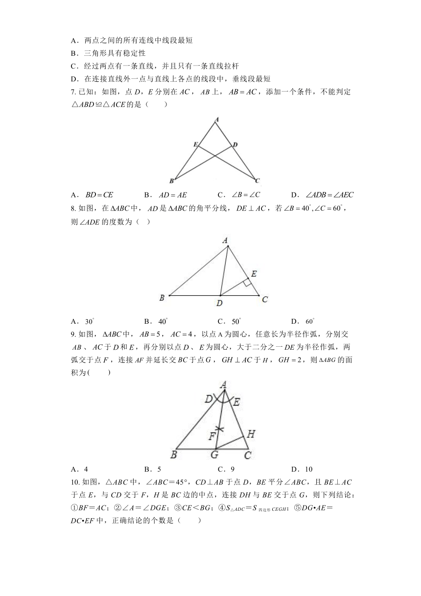 湖南省郴州市嘉禾县校际联考2022-2023学年八年级上学期期末数学试题(含解析)