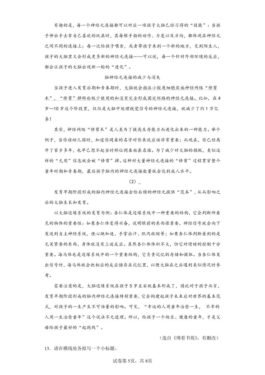 2023年辽宁省大连市金普新区中考一模语文试题（含答案）