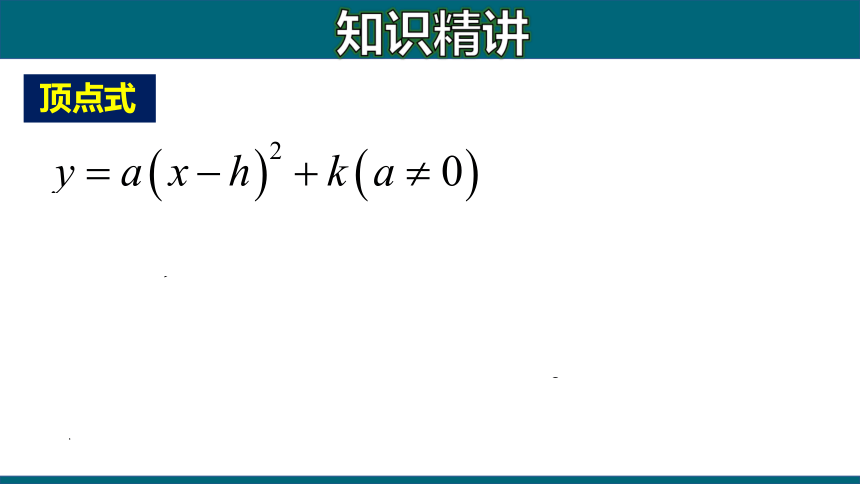 人教版数学九年级上册22.1.3 二次函数y=a(x-h)?＋k的图象和性质课件(共22张PPT)