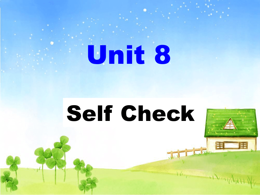Unit 8 Is there a post office near here? SectionB(Self check)课件（共36张PPT）