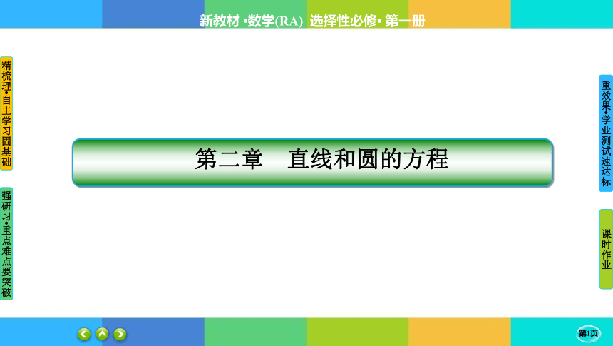 2-3-1、2两条直线的交点坐标、两点间的距离公式-高中数学人教A版 选择性必修一 课件（共47张PPT）