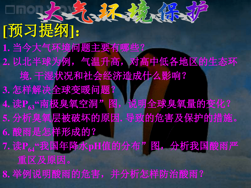 人教版地理（中职）2.3 大气环境保护 课件（21张PPT）