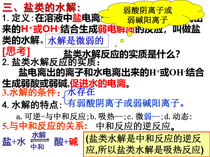 人教版选修4高中化学：3.3《盐类的水解》(46张PPT)