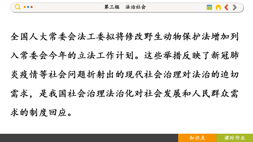 【核心素养目标】 8.3 法治社会  课件(共88张PPT) 2023-2024学年高一政治部编版必修3