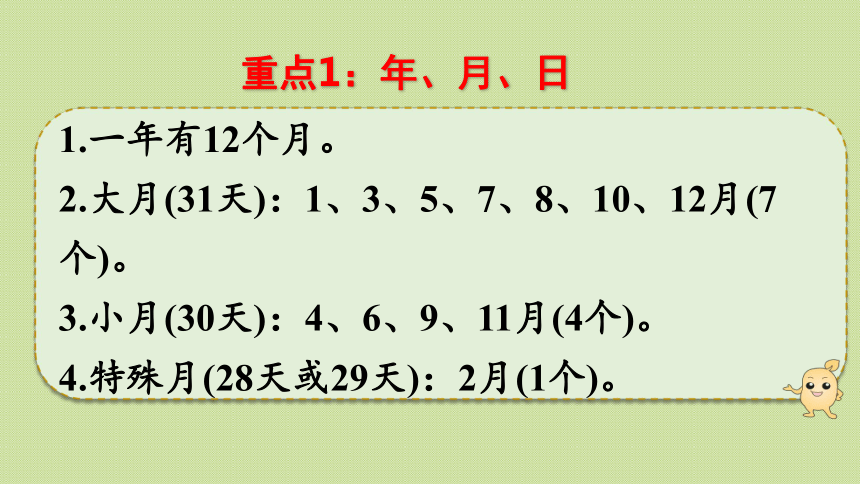 人教版9.2  认识年、月、日 （课件 ） 数学  三年级下册(共23张PPT)