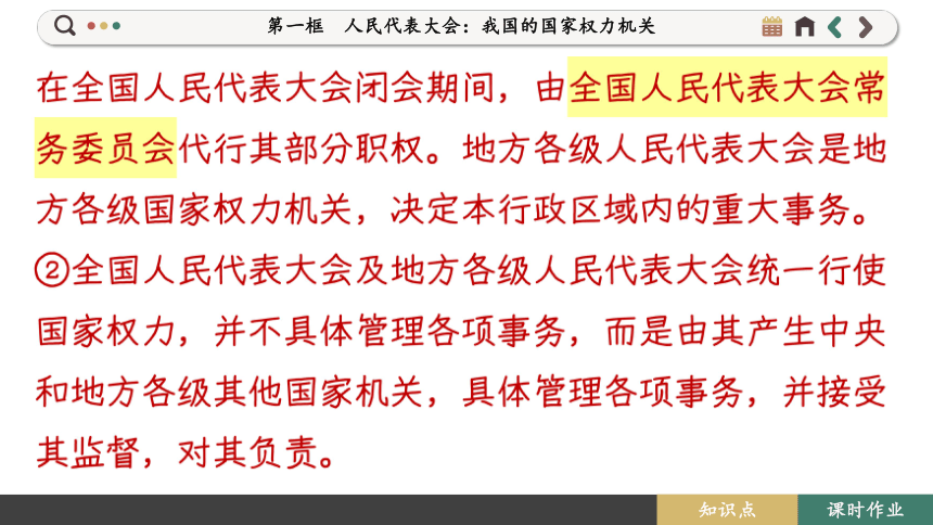 【核心素养目标】 5.1 人民代表大会：我国的国家权力机关  课件(共119张PPT) 2023-2024学年高一政治部编版必修3