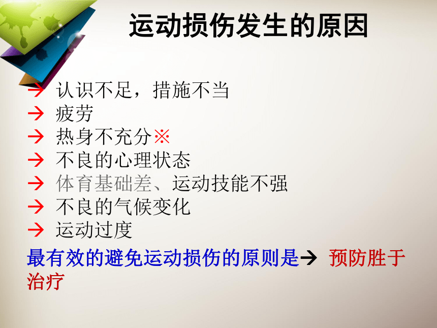 高一上学期体育与健康人教版 运动损伤的预防与处理 课件 (共68张PPT)