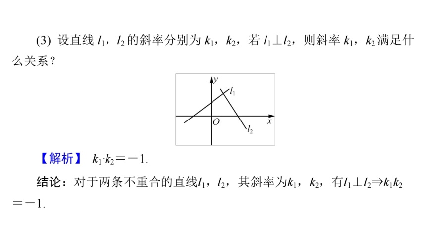 苏教版高中数学选择性必修第一册第1章直线与方程1.3.2两条直线的平行于垂直（2）课件（29张PPT）