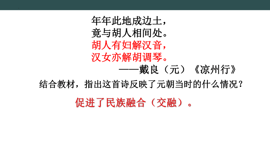 第11课 元朝的统治 课件（31张PPT）2022-2023学年部编版七年级历史下册