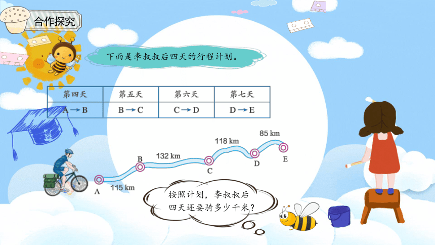 人教版四年级下学期数学3.1加法运算定律课件(共21张PPT)