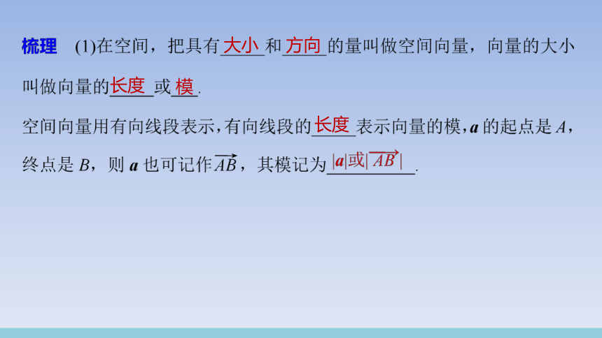 人教A版（2019）高中数学选择性必修第一册1.1.1_空间向量及其运算_课件(共26张PPT)