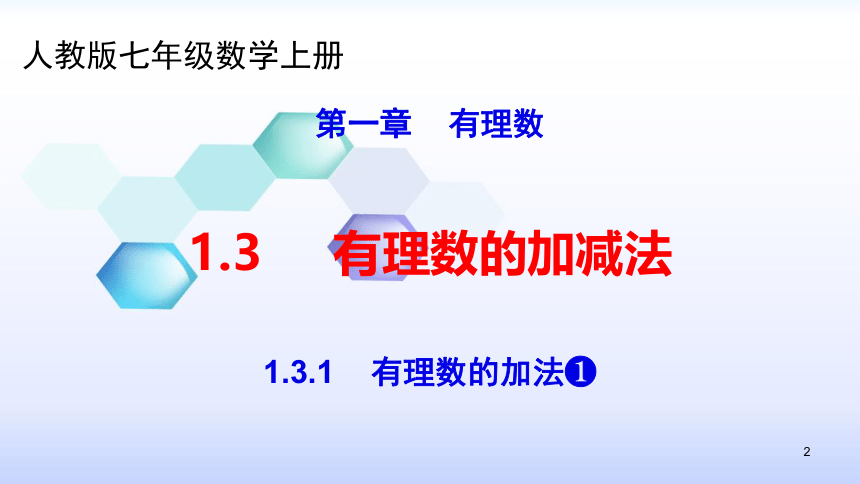 2021-2022学年人教版七年级数学上册1.3.1 有理数的加法课件（32张）