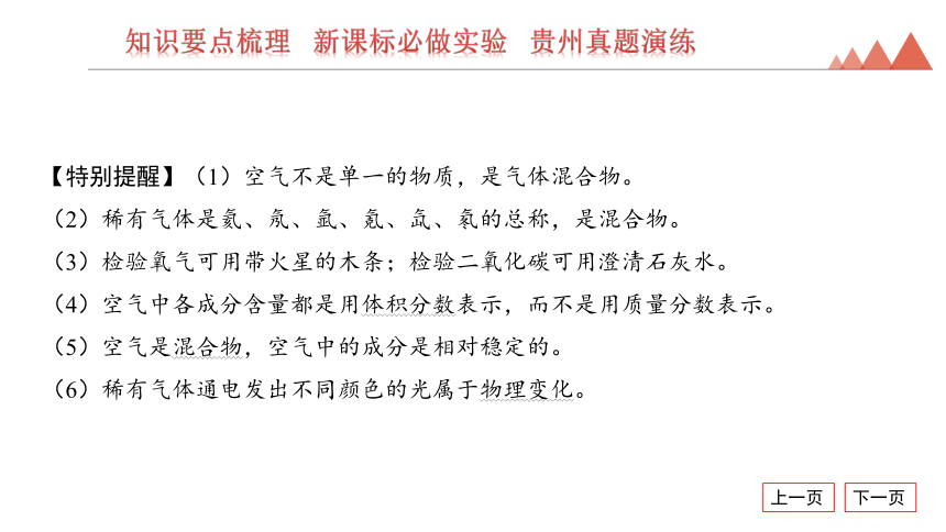 2024年贵州省中考化学一轮复习第2讲　空气、氧气课件(共63张PPT)