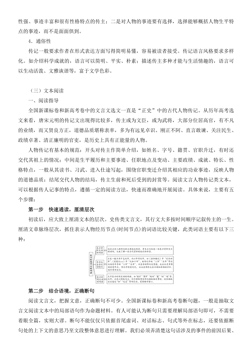 2022届高三语文一轮复习讲义：文言文阅读（含答案）