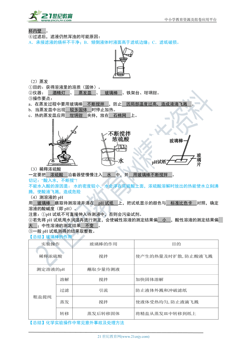 2023中考化学最后冲刺必读必背必练（三）