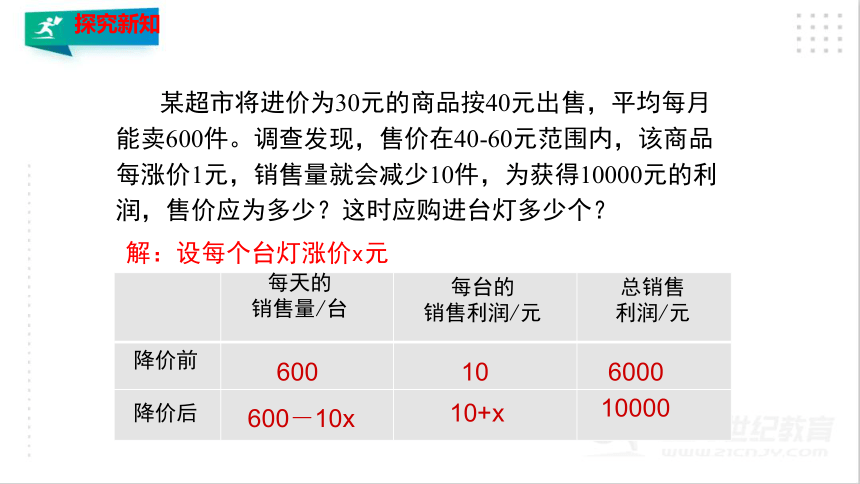 2.6.2 应用一元二次方程（2）  课件（共31张PPT）