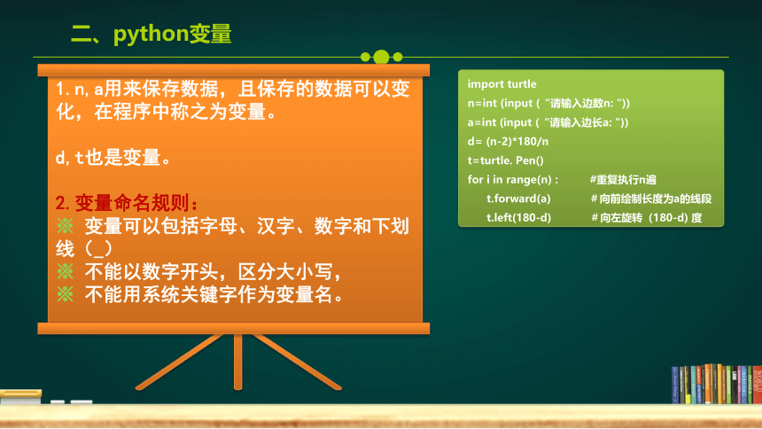 3.2.1python语言基础之变量及运算符课件2021—2022学年浙教版信息技术2019《数据与计算》（15张PPT）