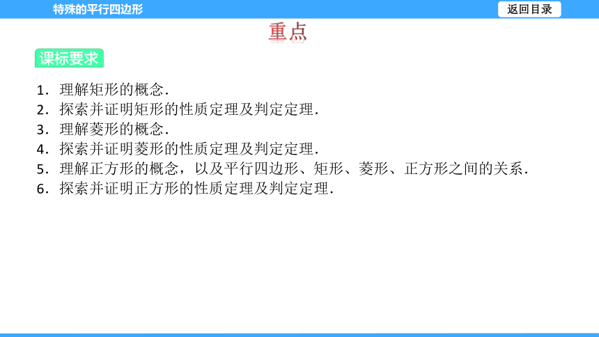 【大单元教学】鲁教版2023年八年级大单元 第六章 特殊的平行四边形 课件（32张PPT）