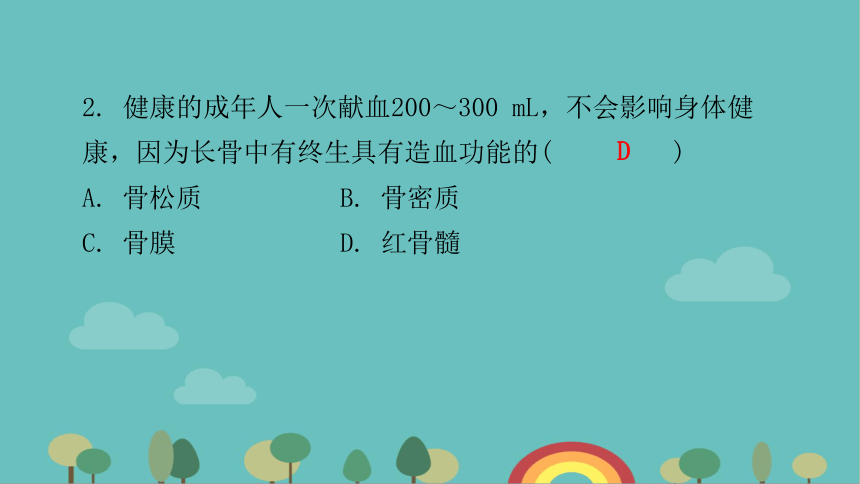 北师大版生物八年级上册 第5单元过关训练 习题课件（共46张PPT）