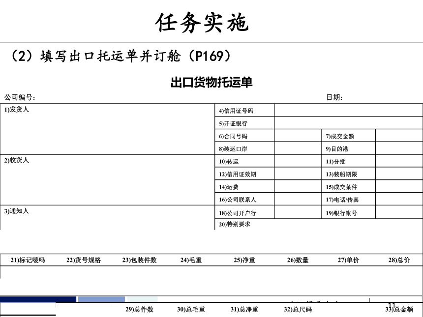 任务13 出口货物的运输 课件(共73张PPT）- 《国际贸易实务 第5版》同步教学（机工版·2021）