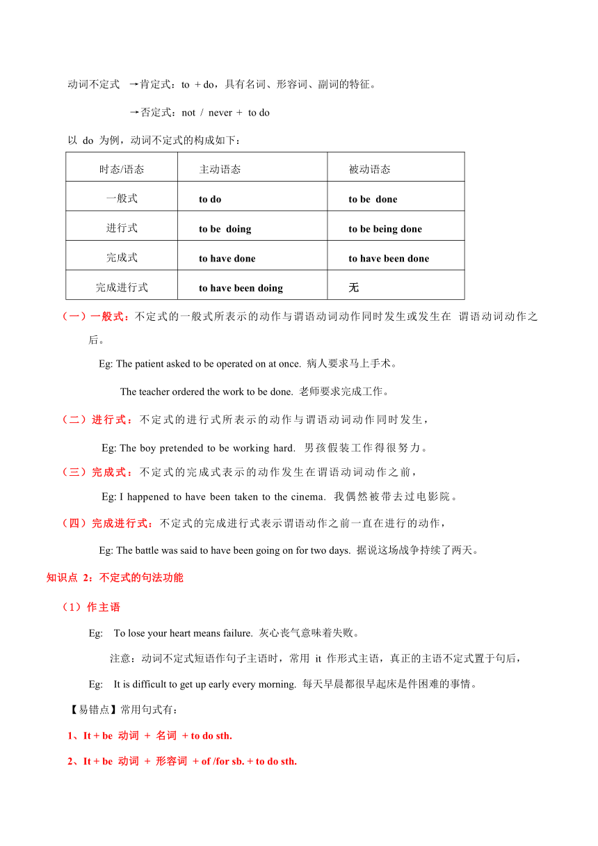 2022届高考英语二轮复习：非谓语动词（一）学案（含答案）