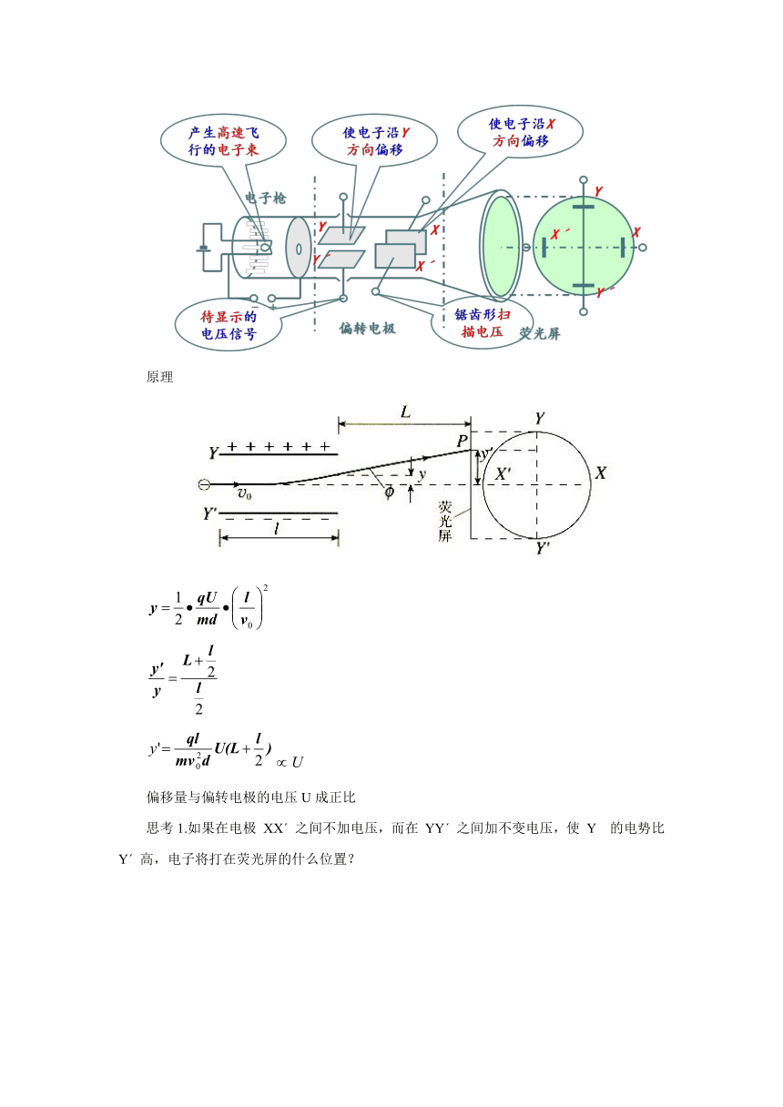 10.5带电粒子在电场中的运动预习案1 2022-2023学年上学期高二物理人教版（2019）必修第三册（word含答案）