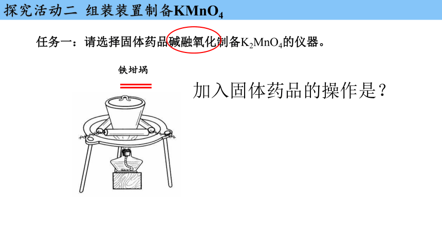 2023年高三化学物质制备型实验专题复习——以高锰酸钾的制备为例 课件（共23张PPT）