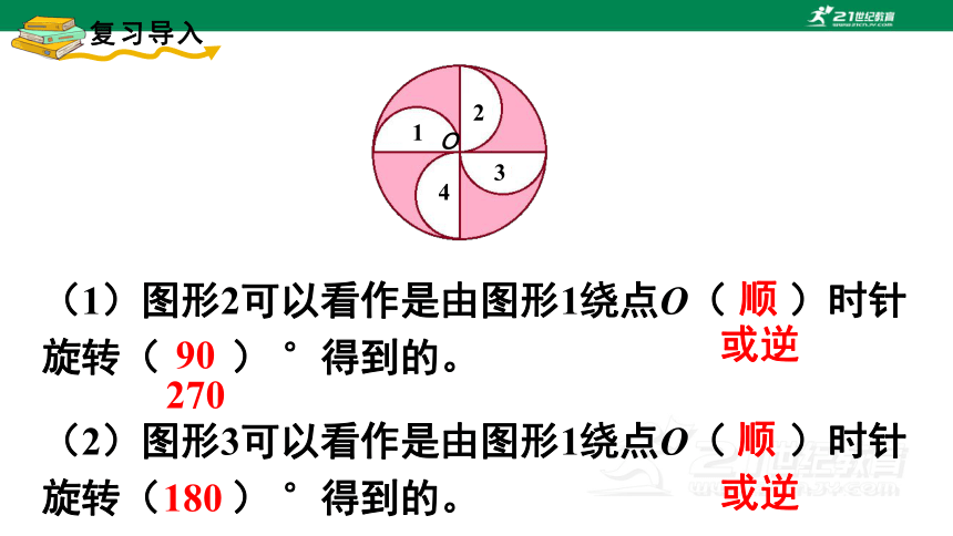 第2课时  旋转（2）-人教版数学五年级下册第五单元课件(共18张PPT)