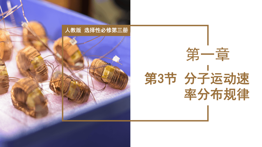 1.3分子运动速率分布规律（教学课件）(共42张PPT) 高中物理（人教版2019选择性必修第三册）