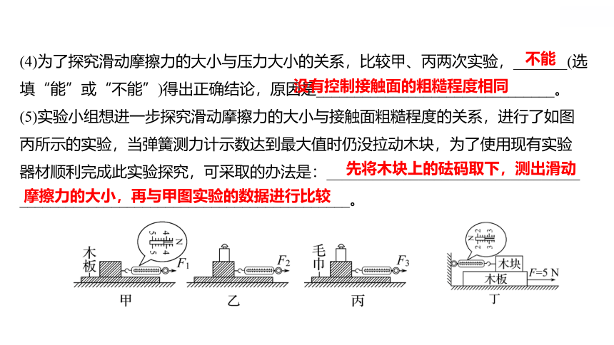 2022 物理 八年级下册专项培优练三　力和机械的实验 习题课件(共15张PPT)