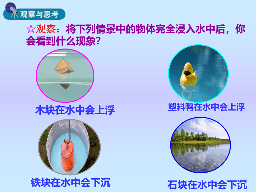 8.6《物体的沉浮条件》课件2021-2022学年北师大版八年级物理下册(共29张PPT)