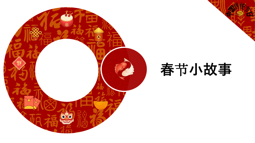 中国传统节日-春节-小学生主题班会通用版课件(共25张PPT)
