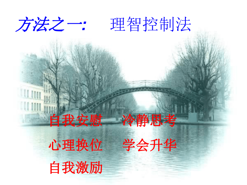 高一北师大版心理健康 7.学会自我调节情绪 课件（32ppt）