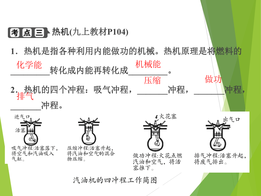 2023浙江中考科学一轮复习（基础版）第27讲 内能、能量守恒和能源（课件 37张ppt）